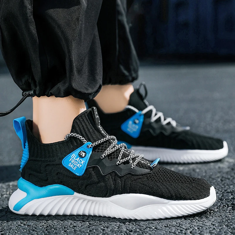 

Men's Sneakers Breathable Shock Absorption Casual Men Shoes High Quality Ultralight Running Shoes Zapatillas Informales Tenis