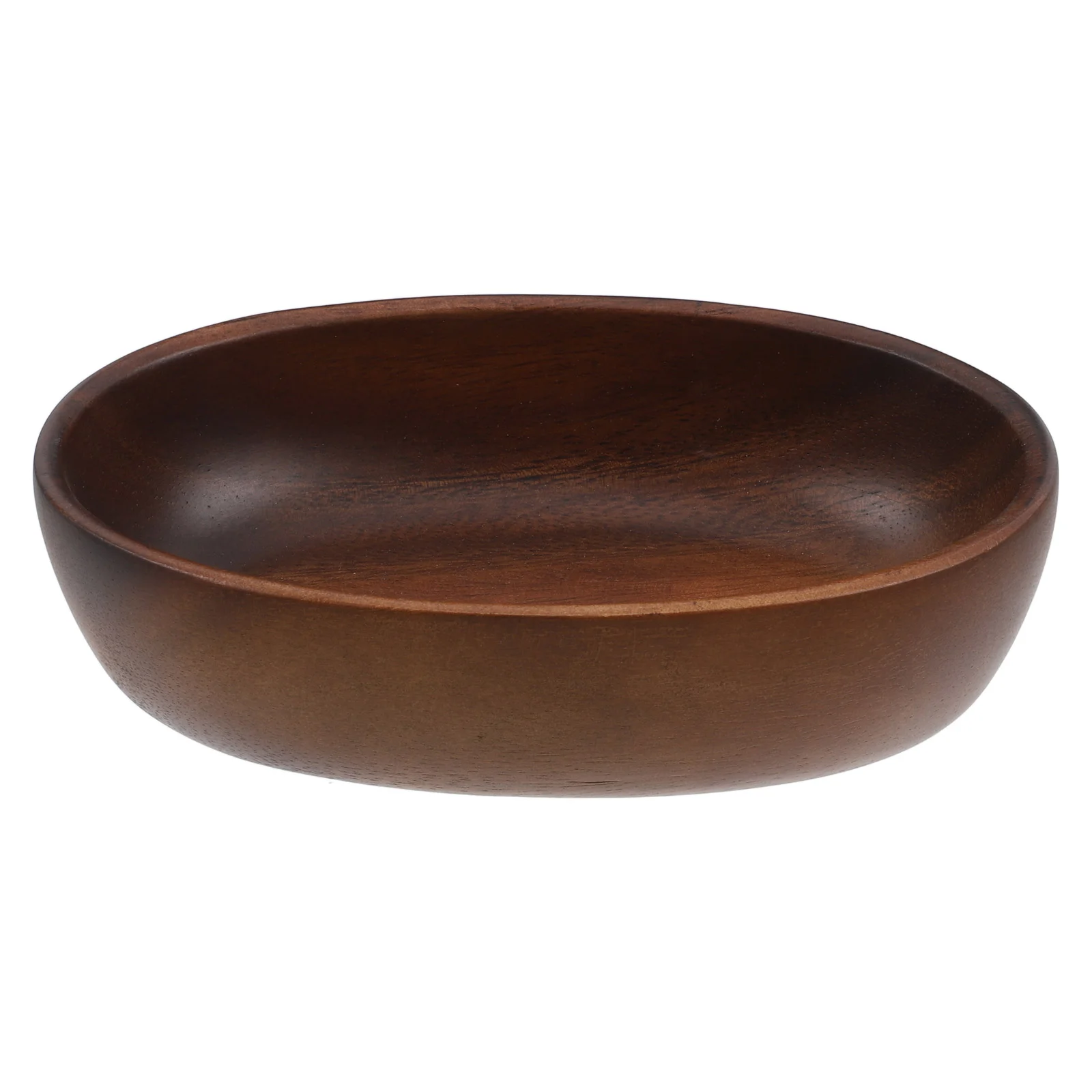 

Walnut Bowl Salad Bowls Wooden for Food Large Dough Manual Mixing Fruit Serving
