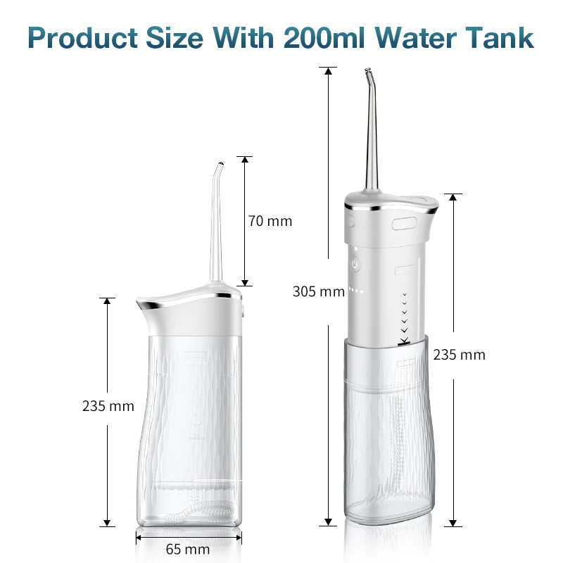 Beauty Beauty Product Portable Cordless Water Dental Flosser Oral Care Irrigator Powered Teeth