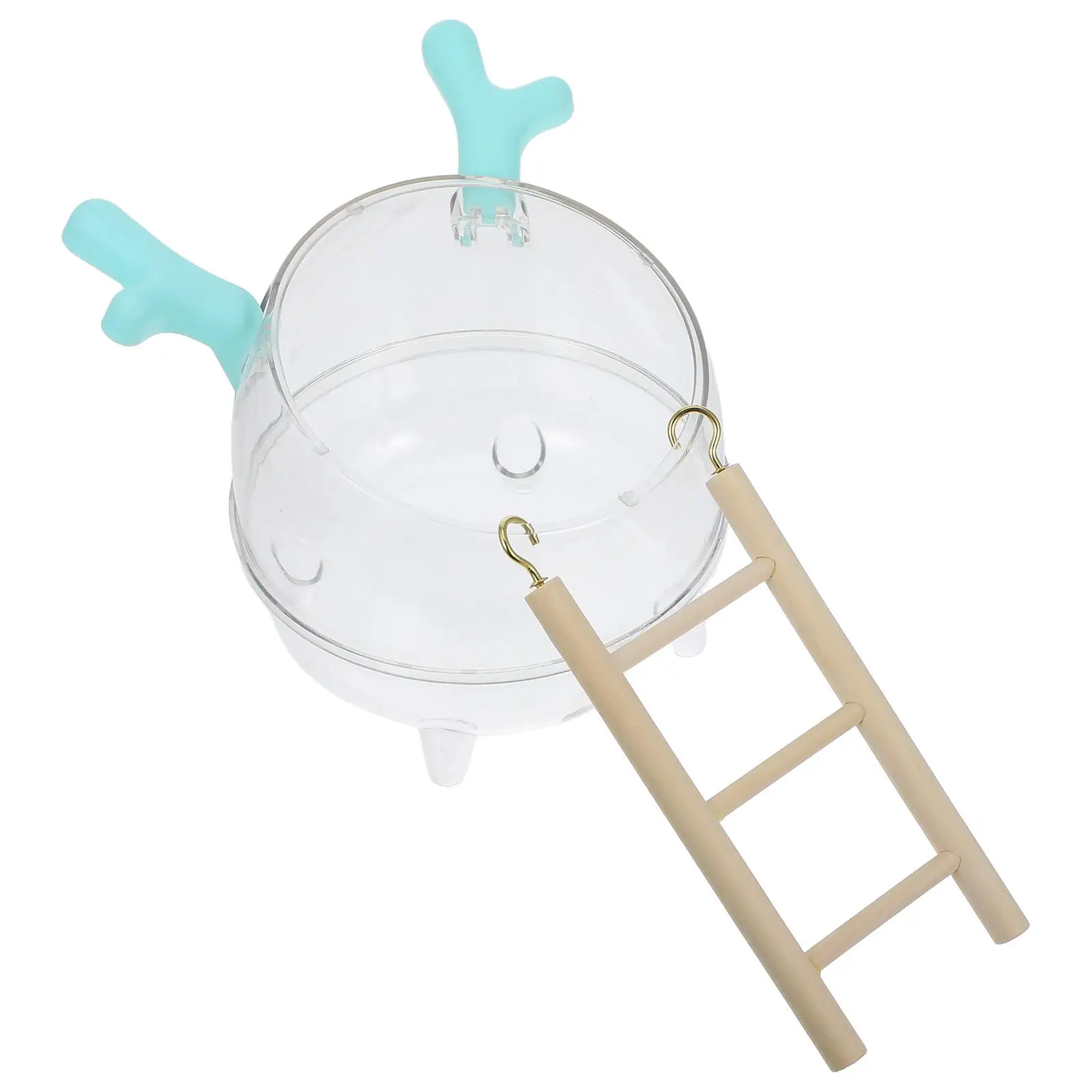 

Hamster Bathroom Toilet Gerbil Container Small Animal House Wooden Bathing Pool Bridegroom