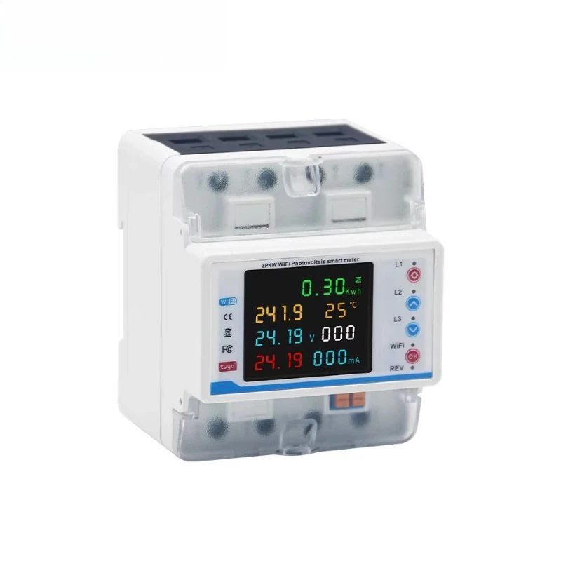 

Circuit Breaker Light Emitting Diode Multifunction Meter Overcurrent Delay Overload Protection Three-phase 4-wire