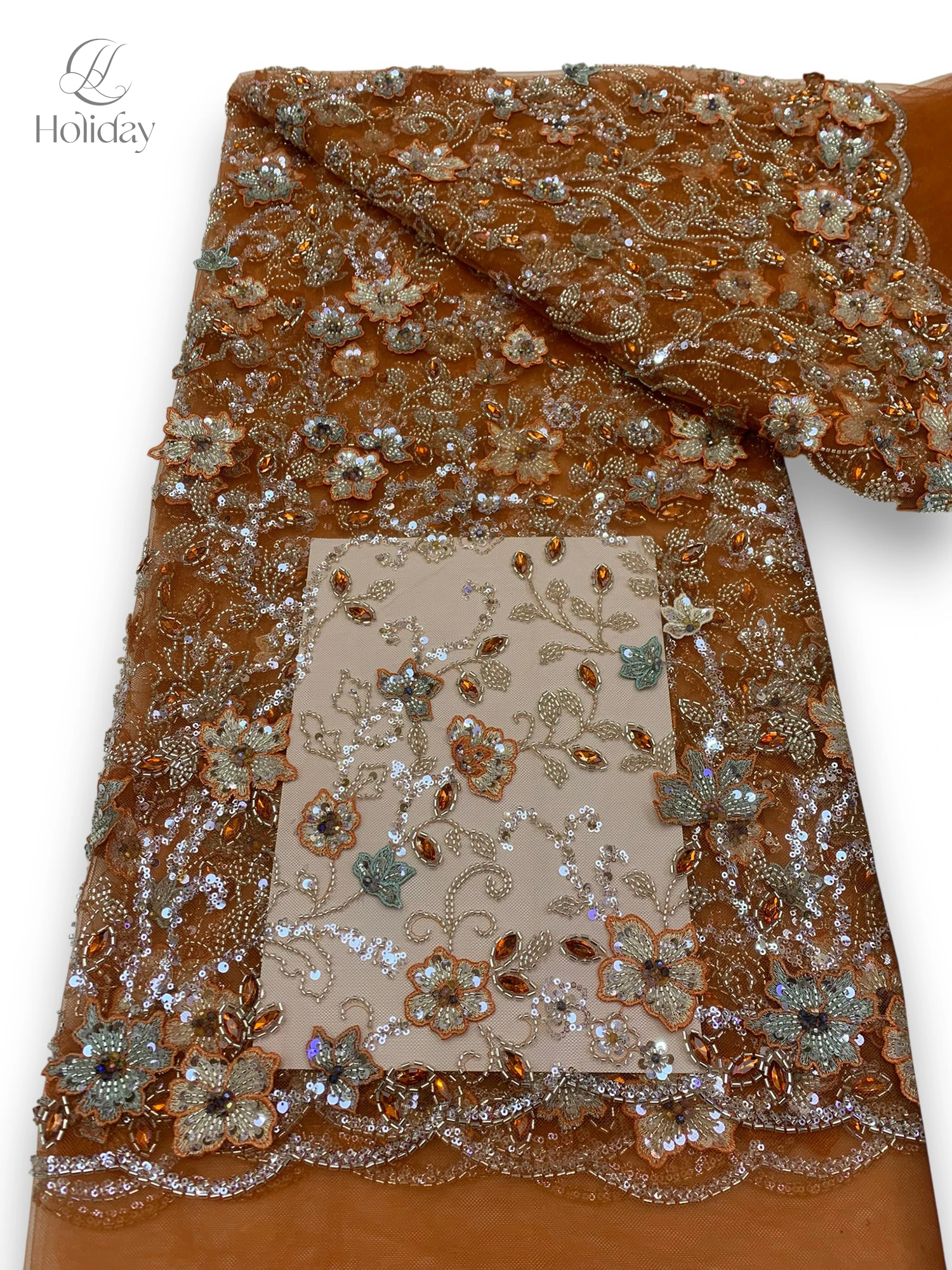 Crystal Mesh Fabric - Nouvelle Arrivée Tissu de Dentelle de