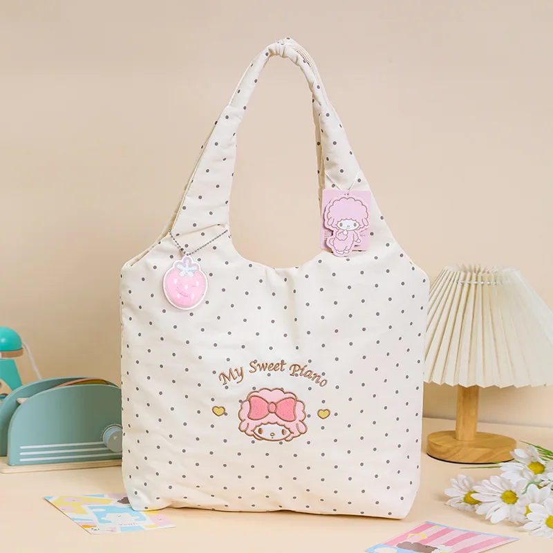Anime Cartoon My Sweet Piano Handtasche mit großer Kapazität Kawaii tragbare Reiseaufbewahrung Toilettentasche Niedliche Umhängetasche Weihnachtsgeschenk