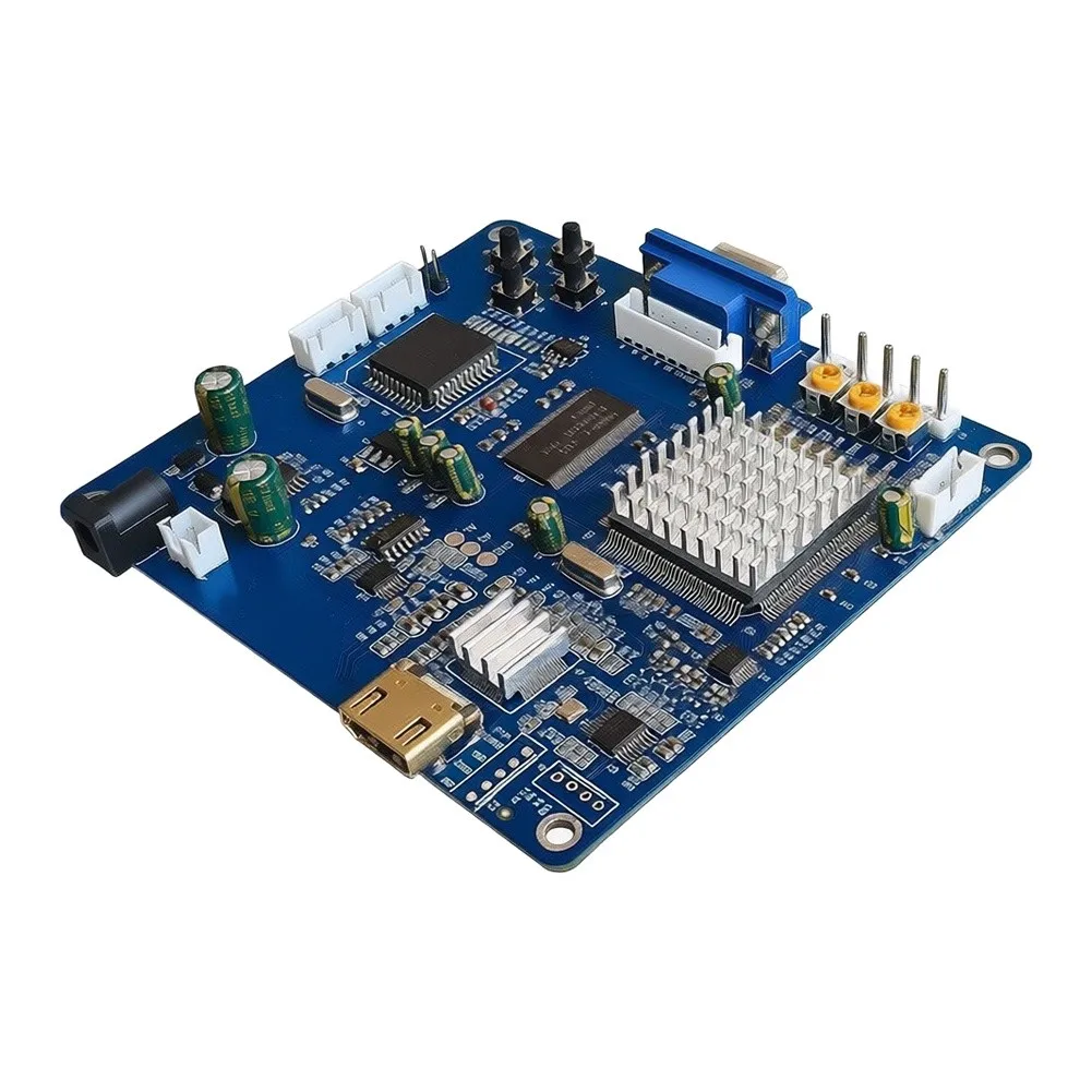 Retro Gaming For Video Converter for VGA For RGB to For 1080p Output Compatible with Multiple Console Signal Standards