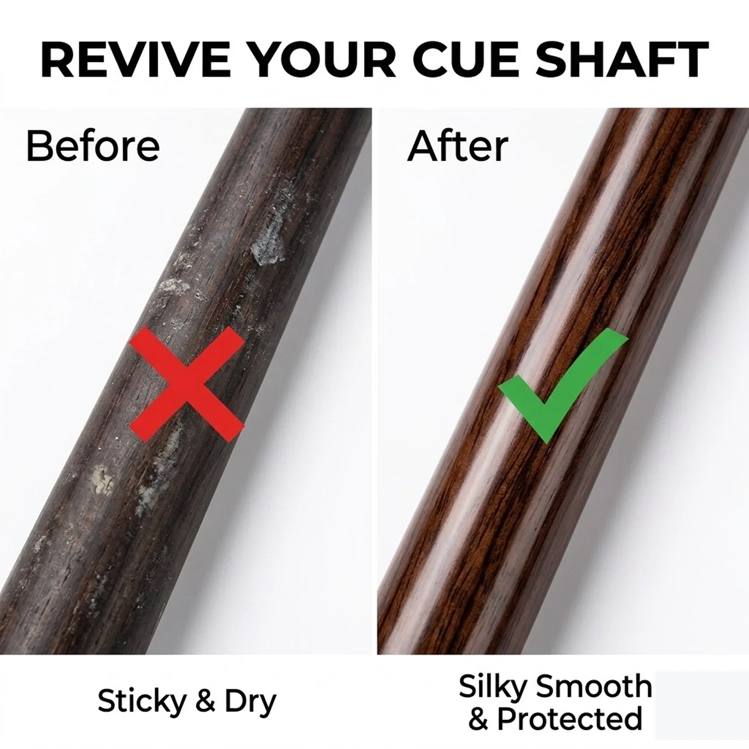 100ml Cue Shaft Oil & Microfiber Towel Set Premium Wood Conditioner Smooth Glide Polish Cleaner for Snooker Ash Pool Maple Cues