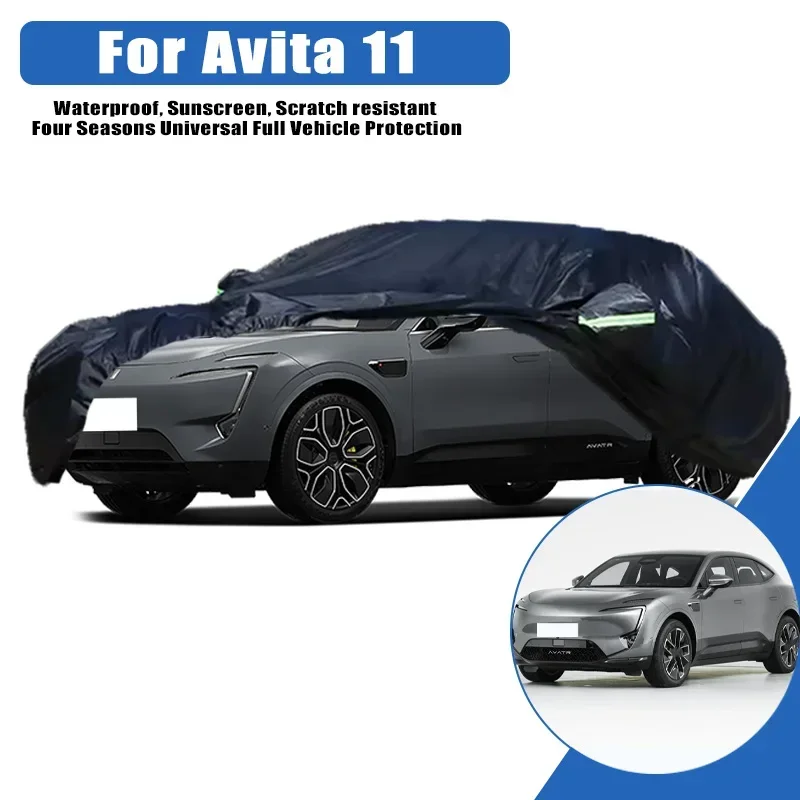 

Car Cover for Avita 11-Outdoor Full Body Protection Waterproof Dustproof Heat-Resistant All-Season Use Exterior Accessories