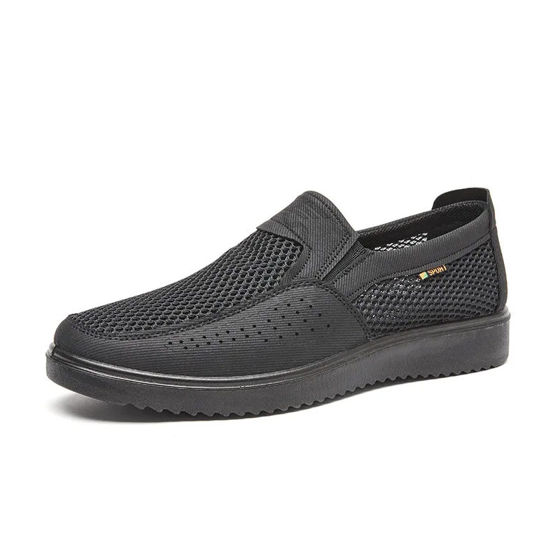 

Men's breathable slip - on casual shoes, lightweight low - top sports shoes, suitable outdoor walking