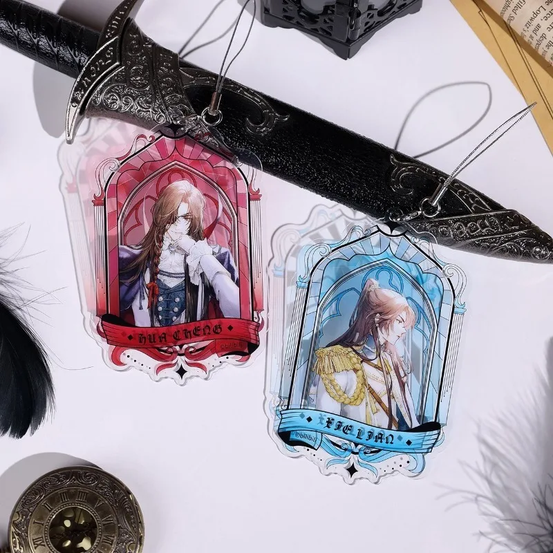 Yeni BEMOE Heaven Official\'s Blessing Resmi Ürün Hua Cheng, Xie Lian Yaka Kartı/konfeti/kolye/dikey/masa Matı