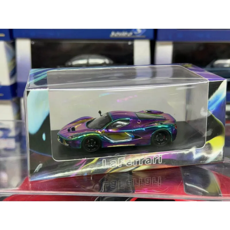 CM 1:64 Super Run Chameleon Die Casting Alloy Simulation Car Model Male Gift Desktop Ornament Collection.