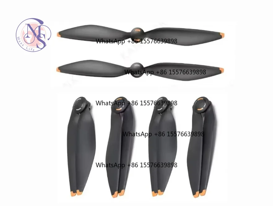 ZOCI-FOR Low Noise Quick Release Propeller Blades, Replacement Spare Parts for Aerial Drone Equipment