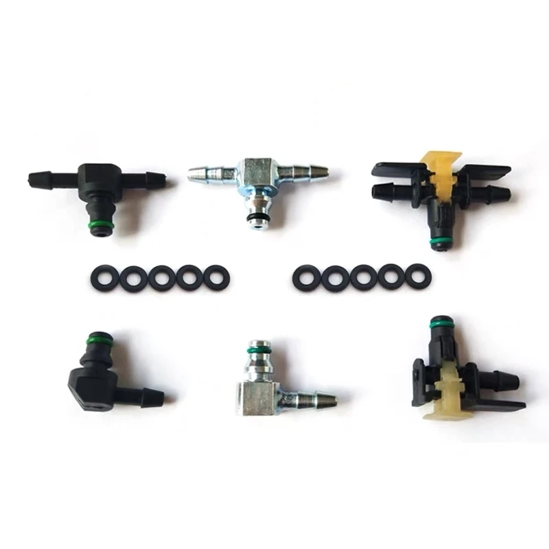 1000PCS Diesel Common Rail Injektor Öl Rücklauf Rohr Dichtung Ring Kraftstoff Adapter Gummi O-Ring