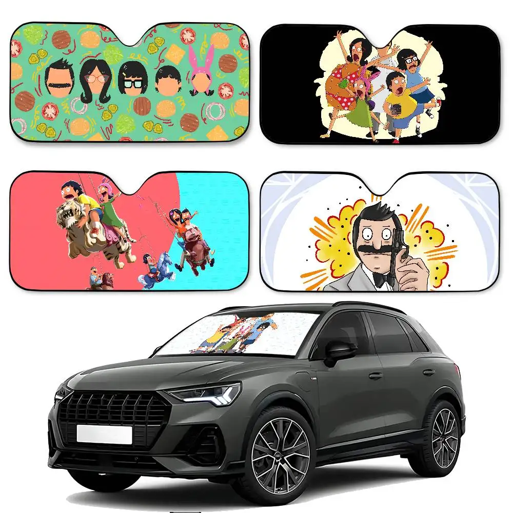 

Аниме Bobs B-Burgers автомобильный солнцезащитный козырек автомобильные солнцезащитные чехлы универсальный складной козырек для ветрового стекла