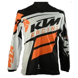 KTM Motocross Mountain Enduro Bike Clothing Bicycle Moto Downhill T-shirt Hpit Fox Women Men Cycling Jersey MTB Shirts BMX