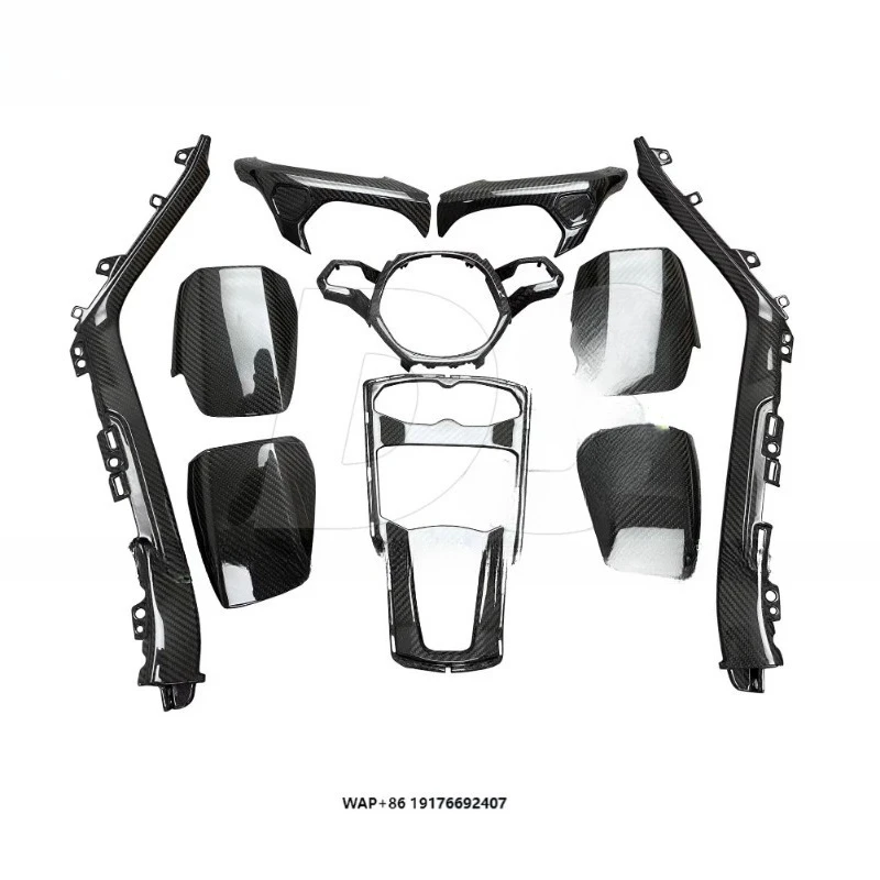 High Quality Dry Carbon Fiber Auto Parts Interiors for Lambo Huracan LP580 LP610 2014-2018 Carbon Interior