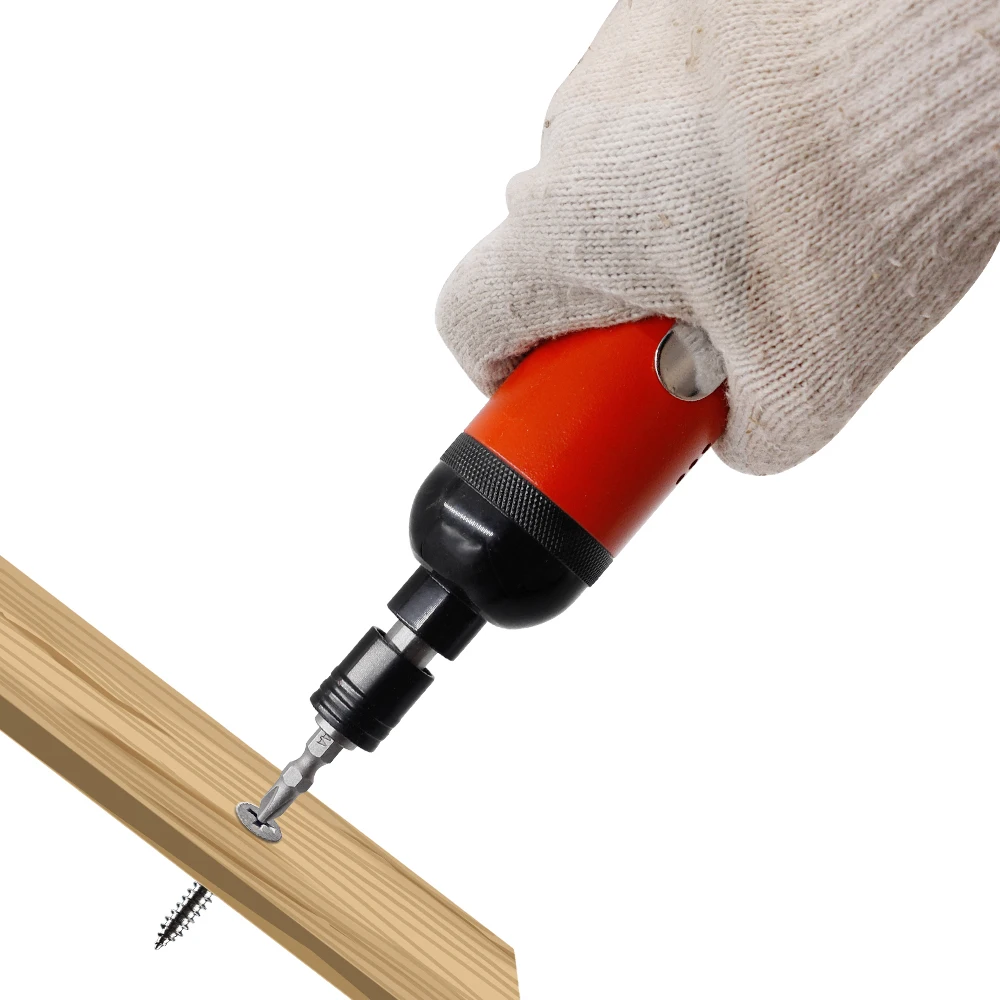 Pneumatic Screwdriver 50N.M High Torque Reversible Screw Driver for Furniture Installation Repair Air Tools