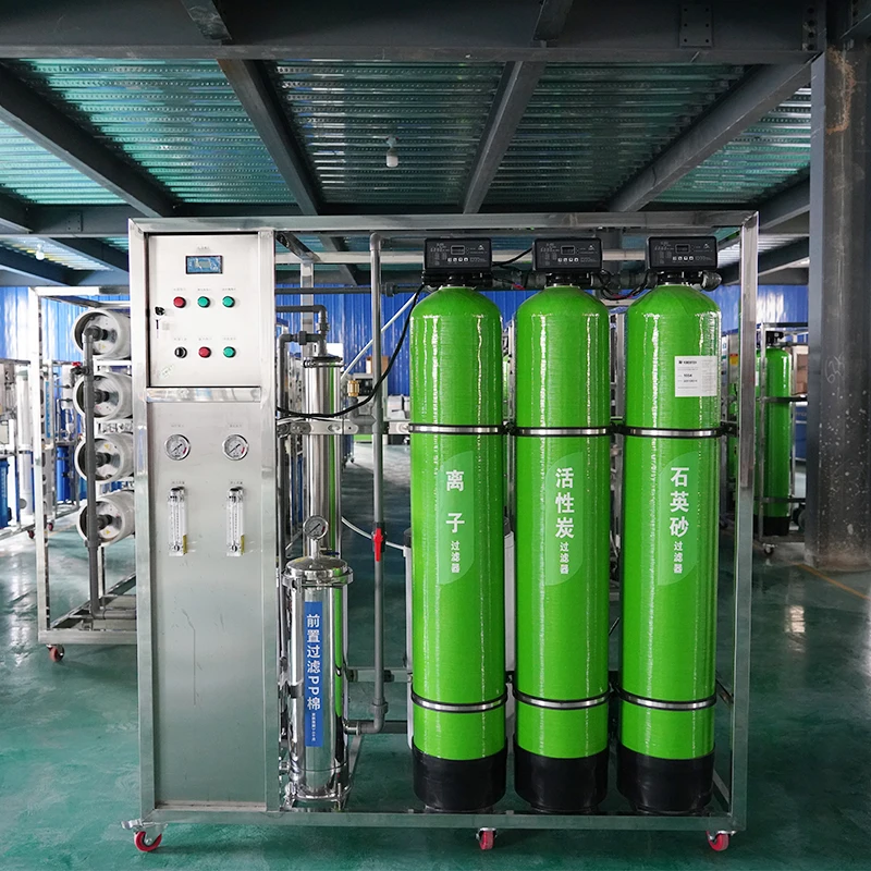 High Filtration 250L/H RO Machine Equipped with Three Filter Tanks
