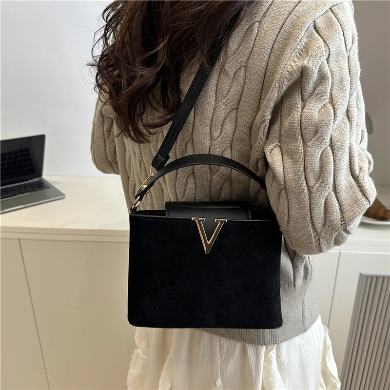 Modieuze mini suède damestas,  - Luxury Bags Lv recensie en prijs