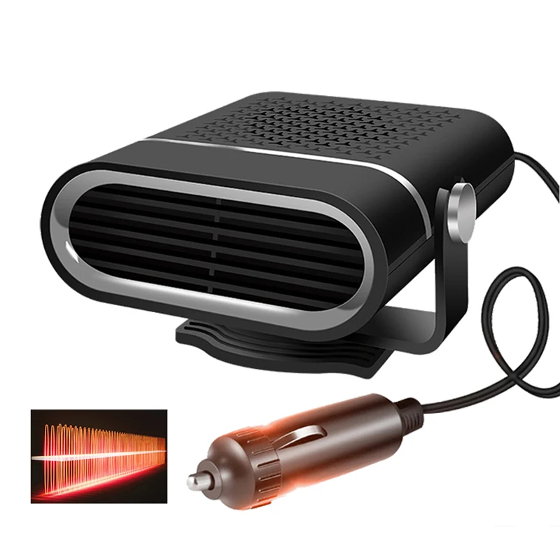 

Подключаемый прикуриватель 12 В, мини-теплый вентилятор, автомобильные обогреватели, портативный быстрый запотевающий обогреватель окон автомобиля, размораживатель, подходит для всех автомобилей