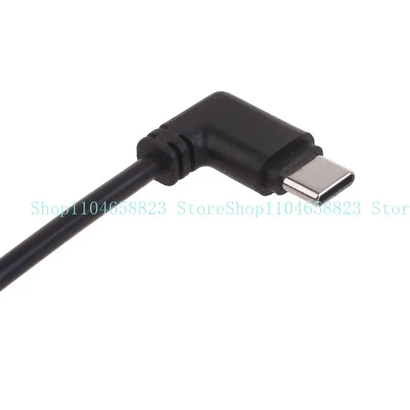 652f MICRO-USB zu Typ-C-Kabel 90-Grad-Biegerwandlerkabel-Support-Datenübertragung