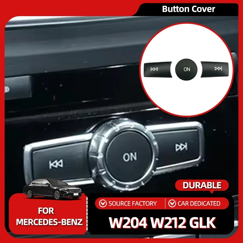 

Коврик для двери, автомобильная консоль, кнопка регулировки громкости + панель CD, кнопки мультимедийного переключателя, подходят для Mercedes Benz C E Class W204 W21