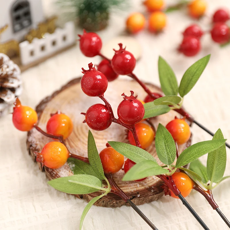Christmas Wreath Fake - 4/8 Buah 18Cm Dekorasi Natal 4