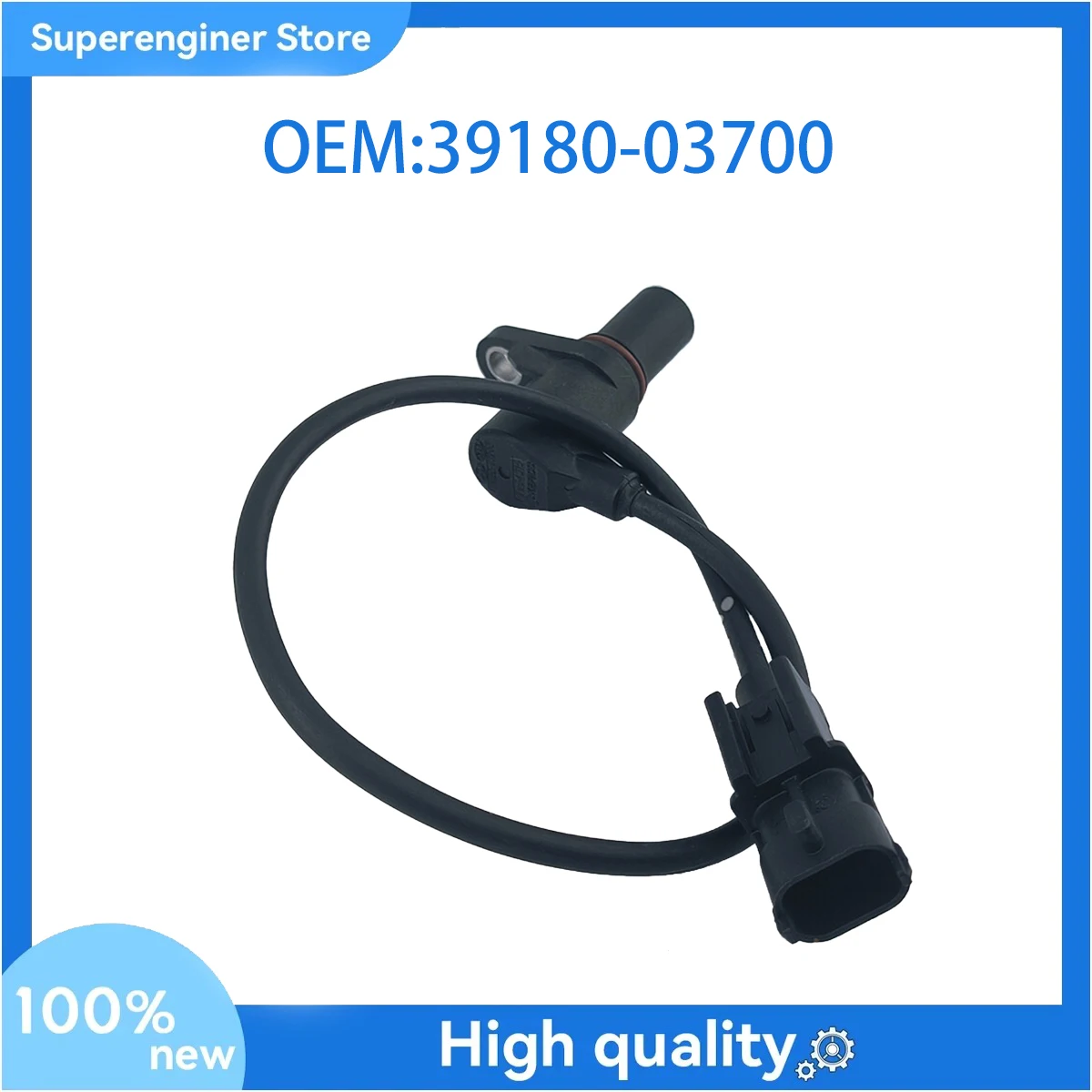 

1PCS 3918003700 39180-03700 Brand New Crankshaft Position Sensor Automobile Part For Hyundai Verna KIA Stonic 2019-2024
