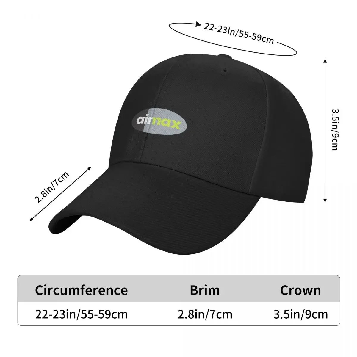 Max Air 95 Baseball Cap Rugby Hip Hop Caps Women Men's
