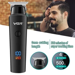 Máquina de cortar cabelo profissional aparador de cabelo recarregável para homens barbeador aparador de barba homens máquina de corte de cabelo barba barbeiro corte de cabelo