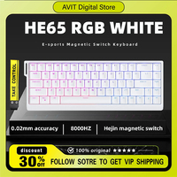 ZUOYA HE30 HE65 Wired Magnetic Axis Mechanical Keyboard 8k Quick Trigger Cutom Hot Swap Gaming Keyboard FPS E-sports Gamer Gifts