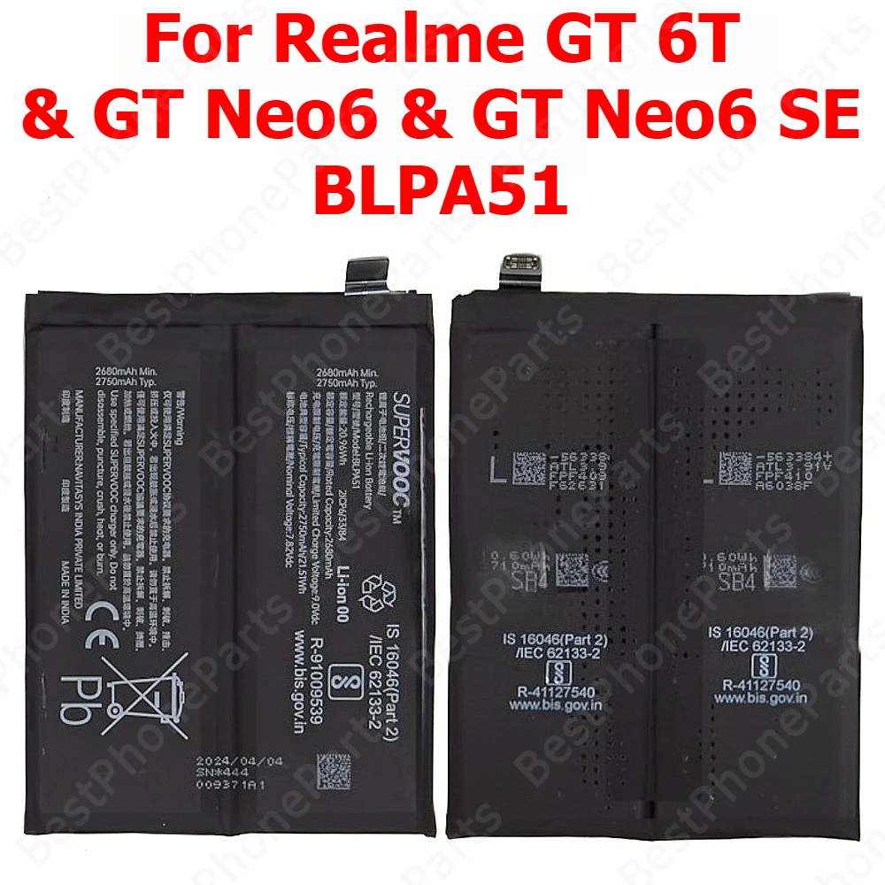 Realme GT6    12+256g バッテリー100% realme GT6発表。8 Gen 3や4年使える5,800mAhバッテリー搭載の廉価