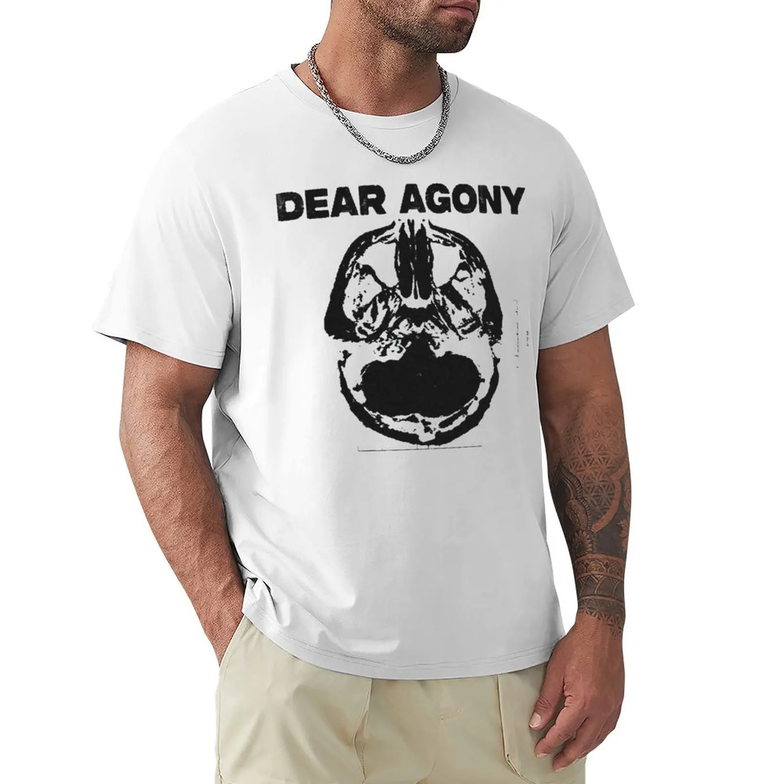 Breaking band Benjamin Dear Agony - Vintage Pencil Drawing Style T-Shirt sweat for a boy summer top fitted t shirts for men