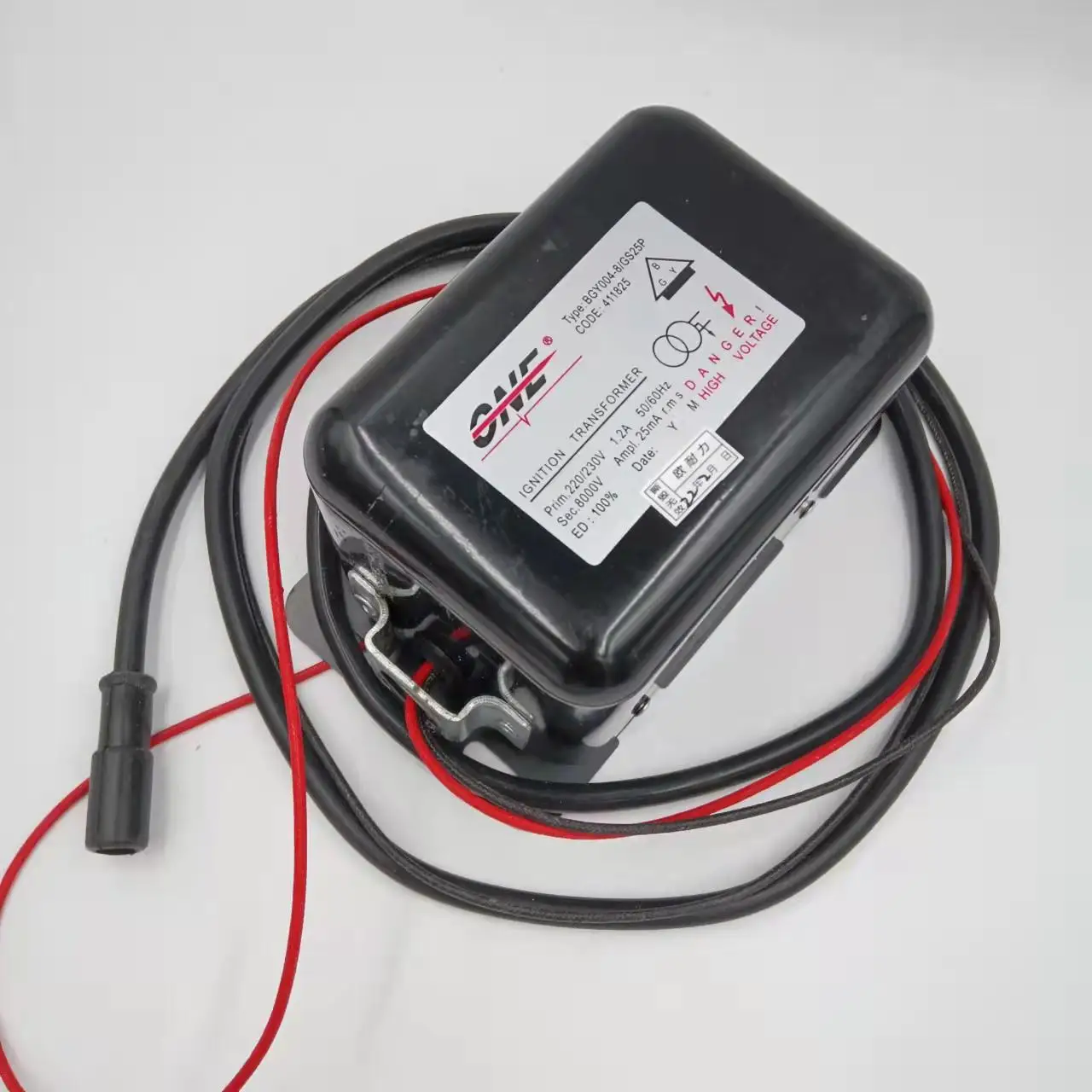 

2026 new BGY004-8/GS25P Ignition Transformer 220V 110V 24V High Voltage Pack Made in China