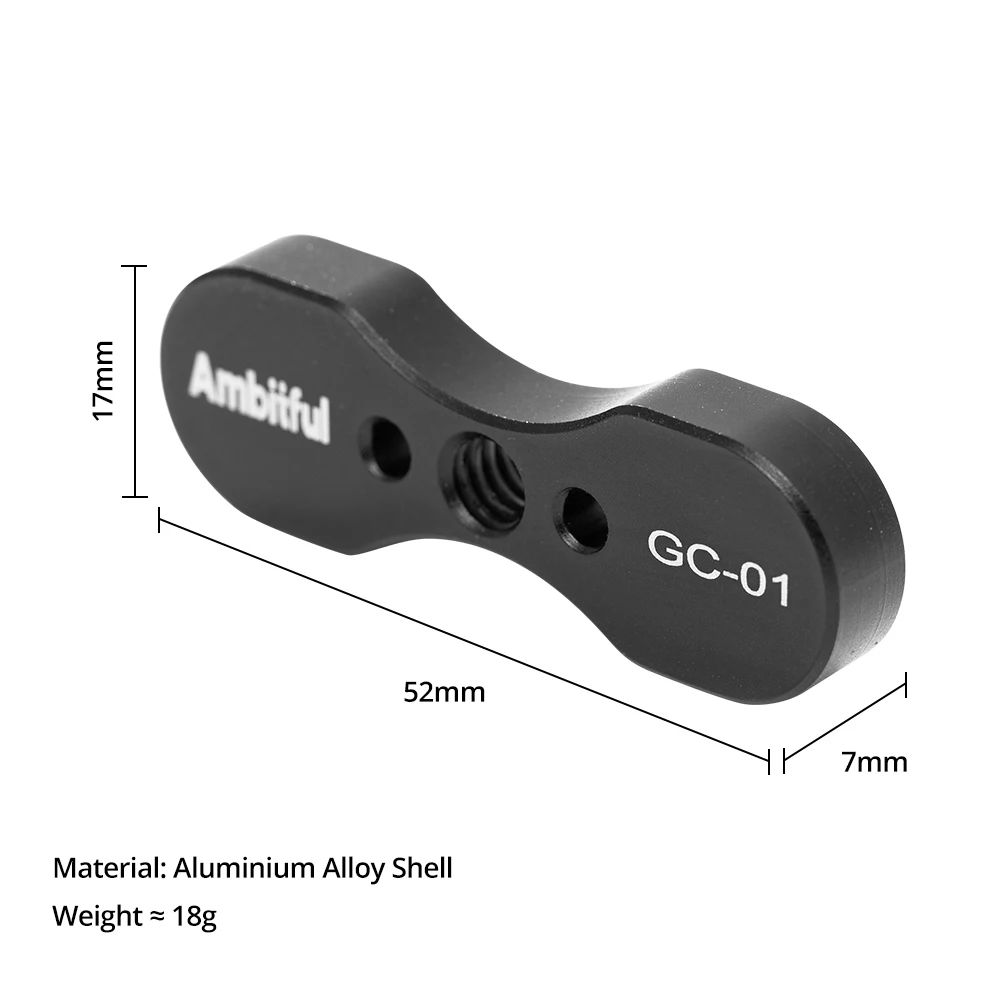 Ambitful GC-01 Magnetic Peanut Base for GC12 GCA20U Air Column Light Inflatable Stick Light LED Fill Light