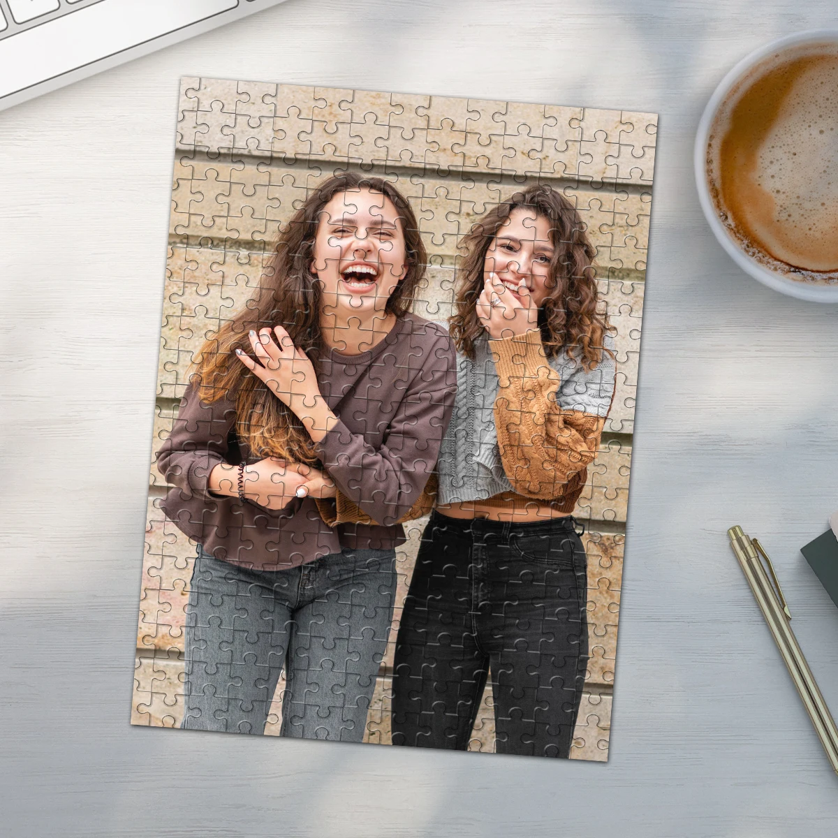 35/300/500/1000pcs Personalized Custom Photo Puzzle family photo for Adults Kids Toys Handmade Gifts