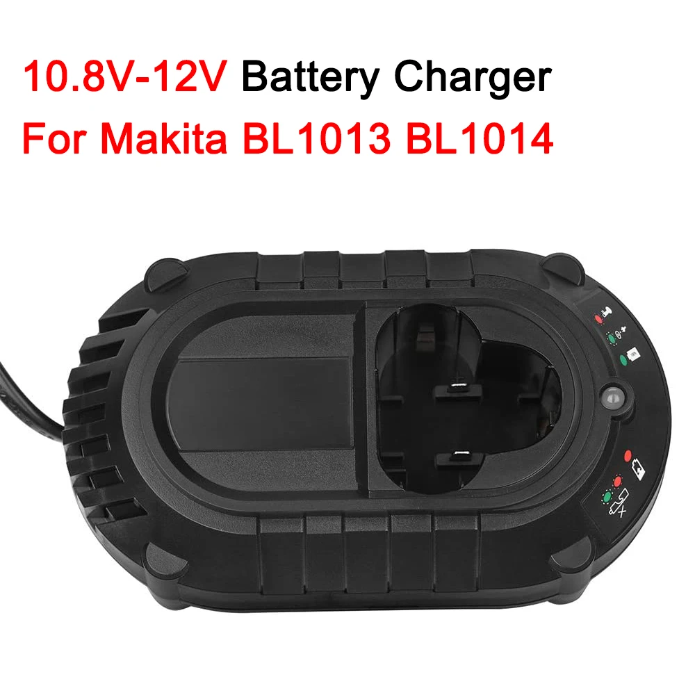 Li-ion Battery Charger For Makita BL1013 BL1014 BL7010 10.8V 12V Li-ion Battery DC10WA Electrical Drill Screwdriver Power Tools