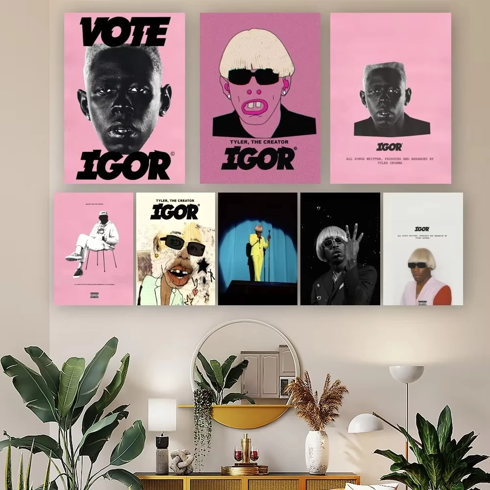 Tyler The Creator IGOR Poster Prints Wall Decals Sticker Pictures Living Room Home Decoration