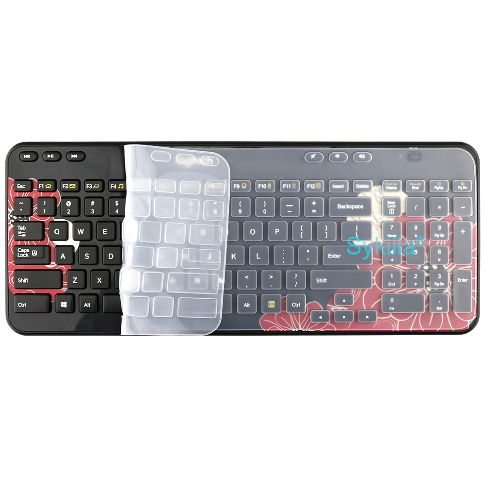 K360 Keyboard Cover for Logitech K360 K365 MK360 MK365 for Logi Wireless Protective Protector Skin Case Clear Silicone