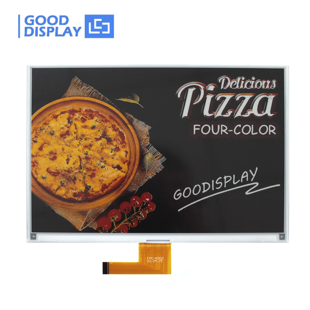 

GooDisplay Большой 11,6-дюймовый дисплей E-Ink Яркий цветной модуль электронных чернил 16s Быстрое обновление EPD 960x640 пикселей, GDEY116F91