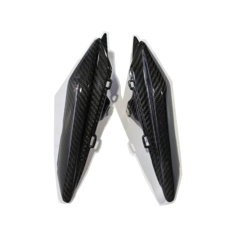 

STLFCarbon Fiber Motorcycle Parts Glossy Carbon Tail Side Covers 14092-0784 14092-0785 for Kawasakis Ninja ZX10R 11-15