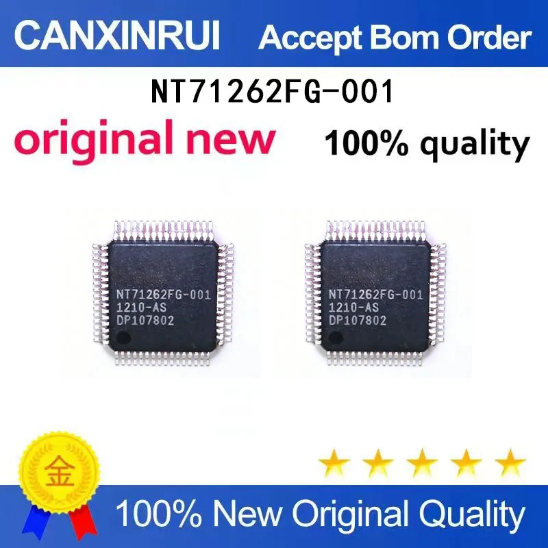 

(5-100 Pieces) NT71262FG-001 New QFP