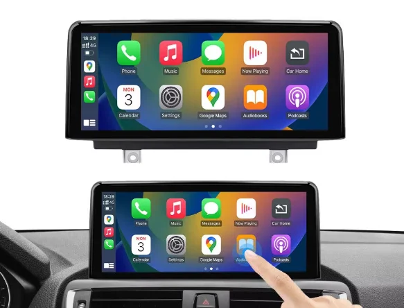 10.25 "راديو السيارة الاندورويد نظام الملاحة GPS ل X3 X4 2011-2012 شاشة أندرويد ستيريو الصوت الوسائط المتعددة APP Carplay