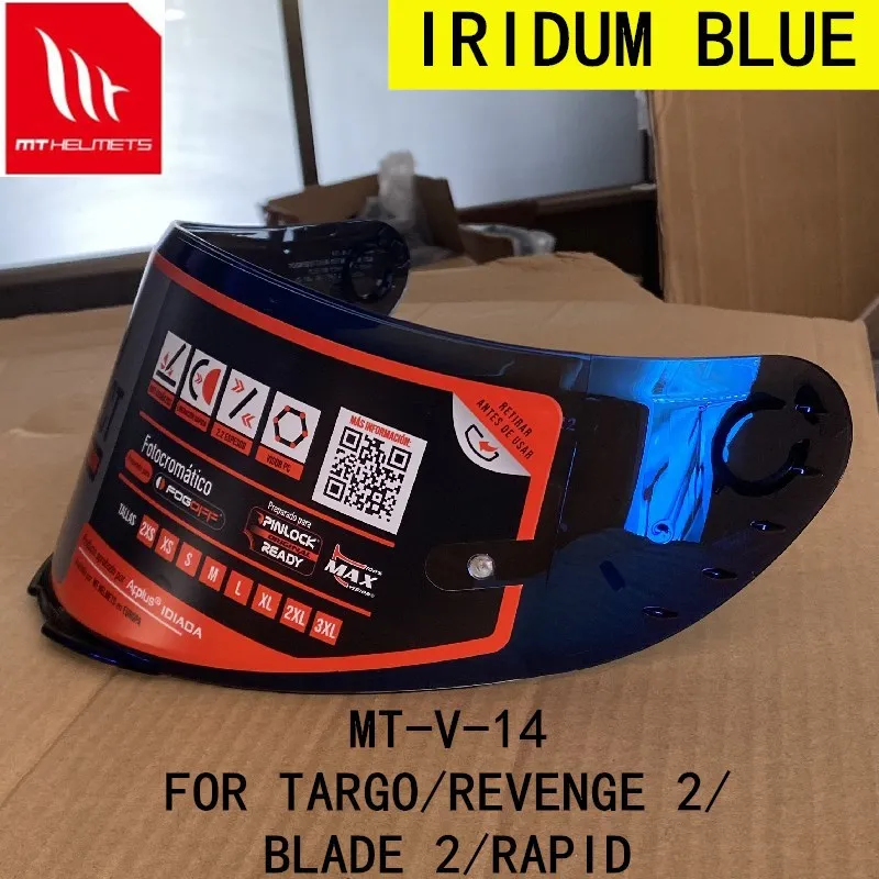 

MT-V-14 Helmet Shield For MT RAPID PRO BLADE 2 SV REVENGE 2 TARGO Motorcycle Helmet Visor