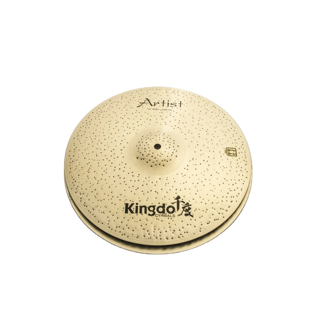 

Hot Selling Kingdo B20 Modern Series 14" Hihat Cymbals For Pop Music