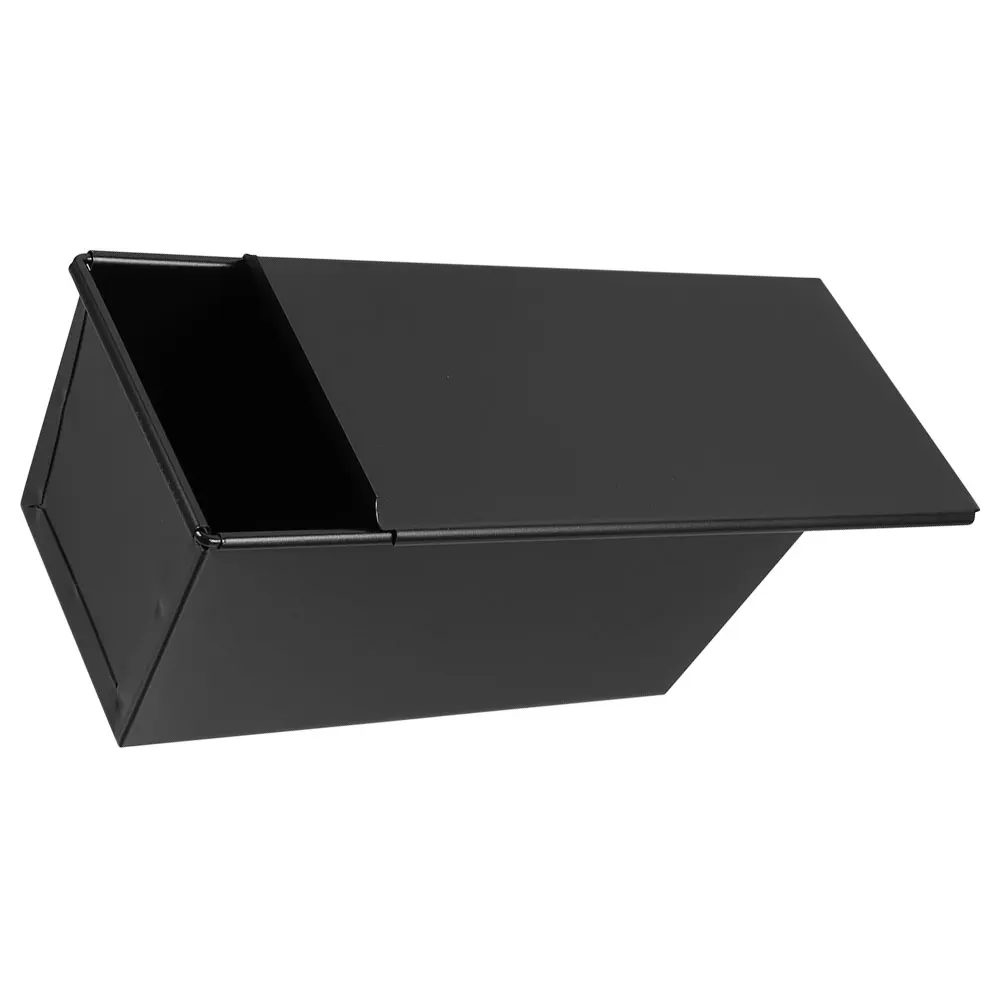 

Sliding Toast Metal Loaf Pan Bread Loaf Pans Molds Lids Carbon Steel Baking Oven Nonstick Easy Clean Practical Gift