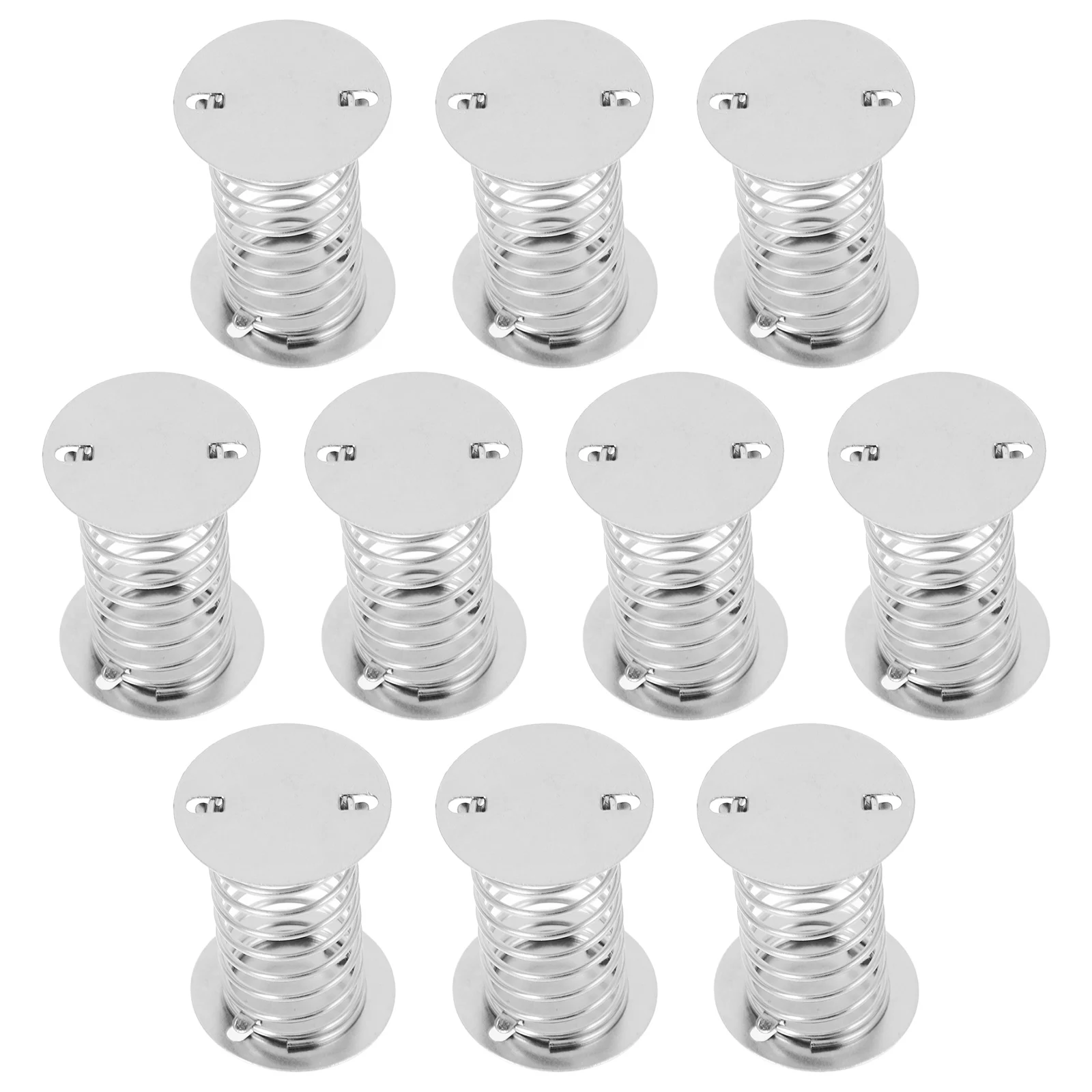 

10 Pcs Spring Car Dashboard Decor Shaking Bases Toy Accessories Lightweight Portable DIY Most Toys Dashboard Dancing