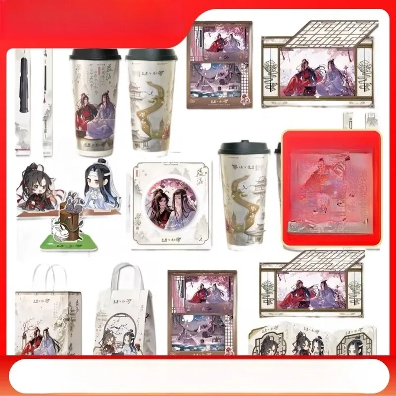 Guming xGrandmaster do Colaboração Demoníaca Colaboração Acrílico Crachá Comemorativo Saco Isolado Cartão Transparente Adesivo Copo