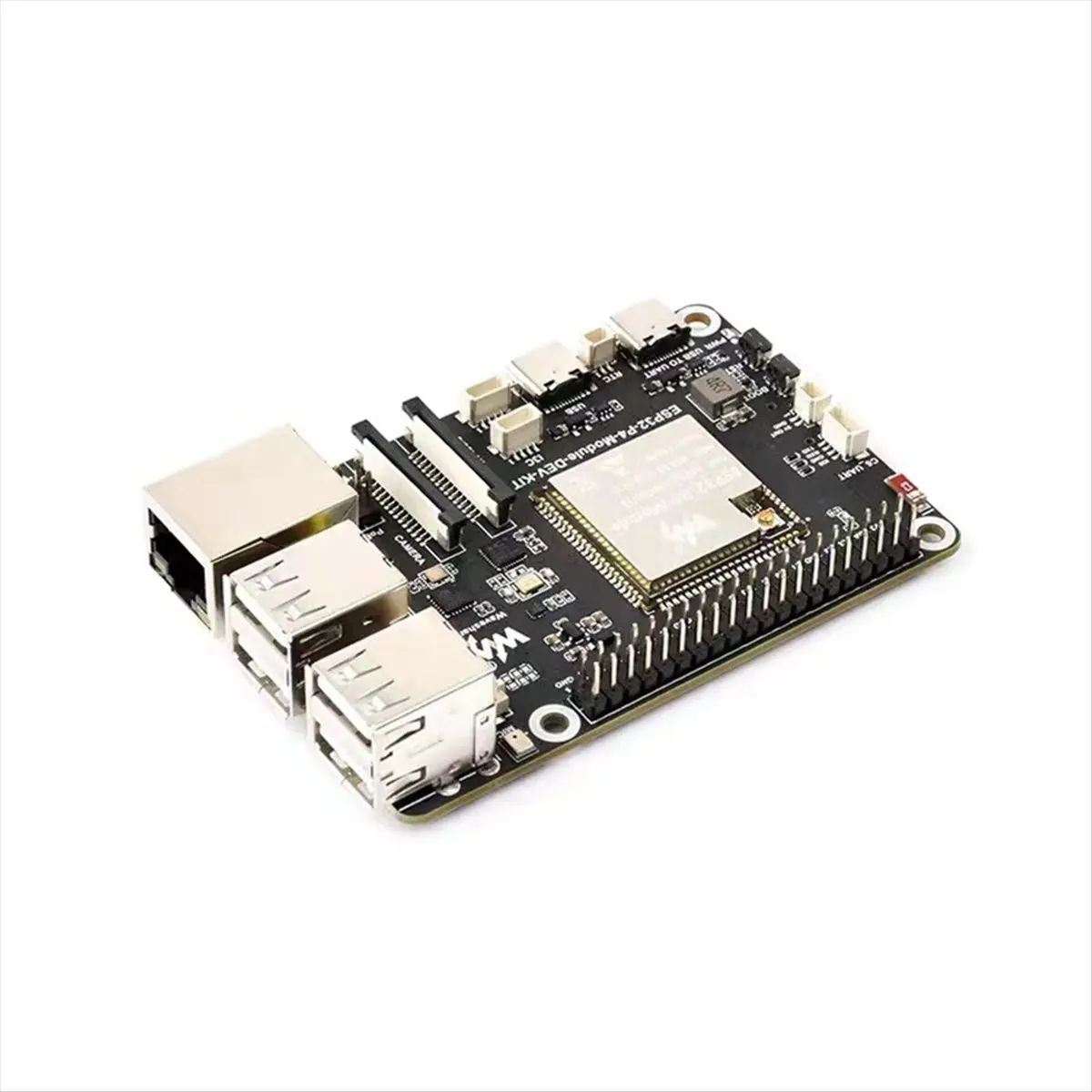 A46U -P4-Module Development Board with 10.1inch Touchscreen Speaker Supports Wi-Fi6/BLE RJ45 100M Ethernet Port