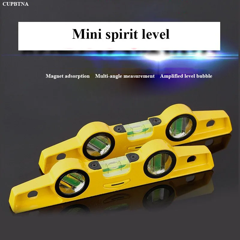 

250mm Portable Magnetic Spirit Level 3 Bubbles High Precision Aluminum Alloy Construction Tools Measurement Bubble Level Gauge