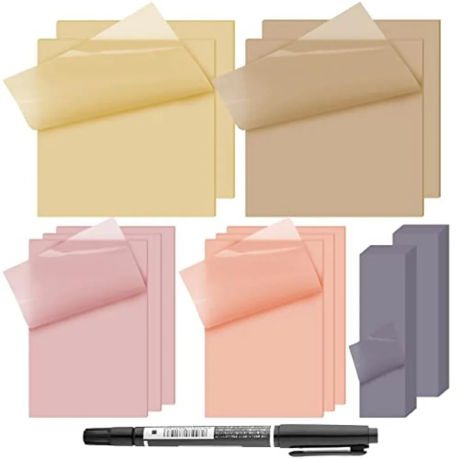 

900 Pcs Bible Sticky Notes Bible Study Supplies Transparent Journaling Supplies Book Annotation Tools Translucent Clear Office