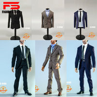 SGTOYS S016 1/6 Male Business Suit Set Gentleman Clothes Model Fit 12'' Narrow Shoulder Action Figure Body Dolls In Stock